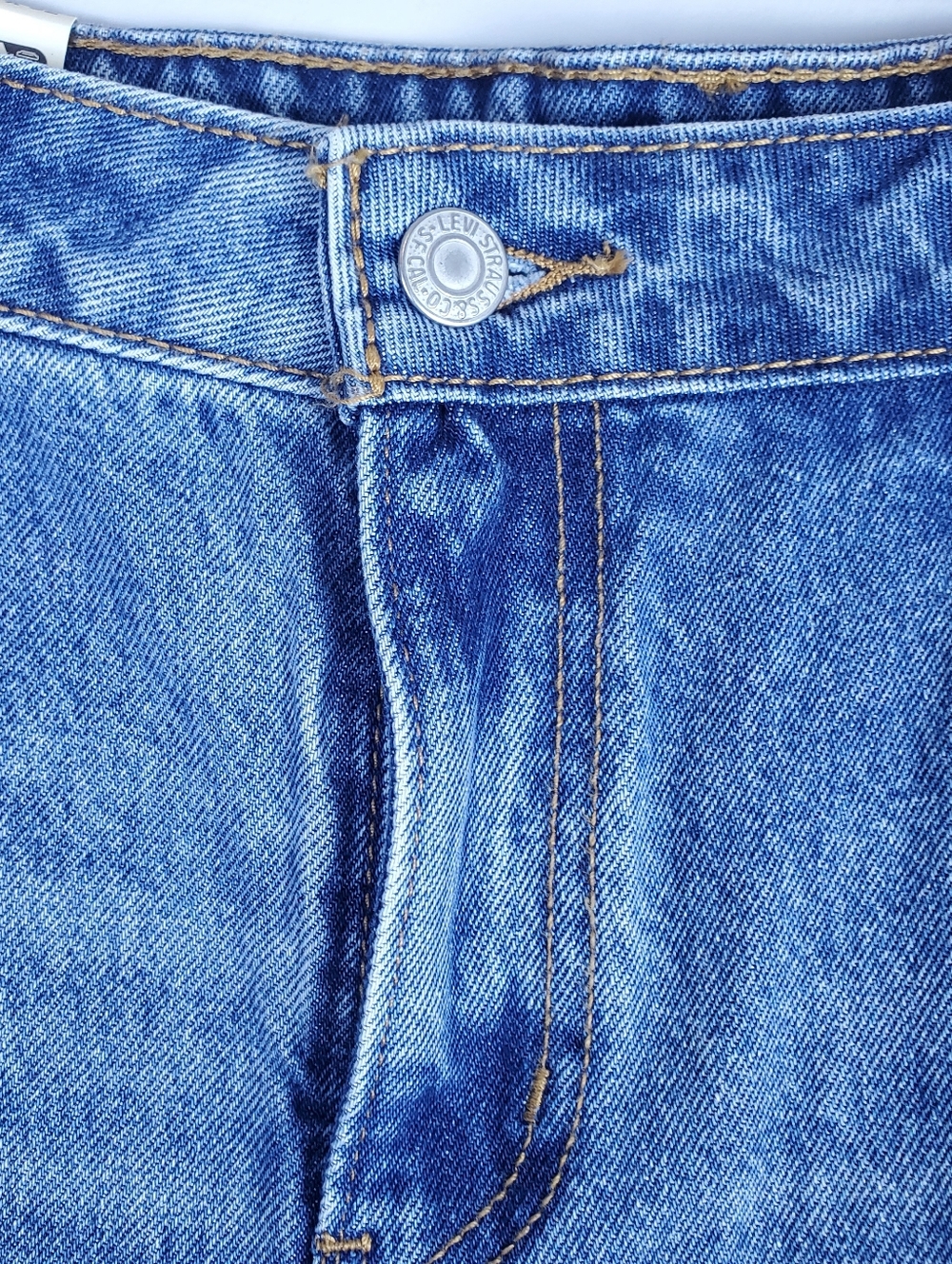 Levi's Premium Denim Nwt A55660001 Low Loose Straight Leg Jeans 34x 32 - Picture 7 of 16